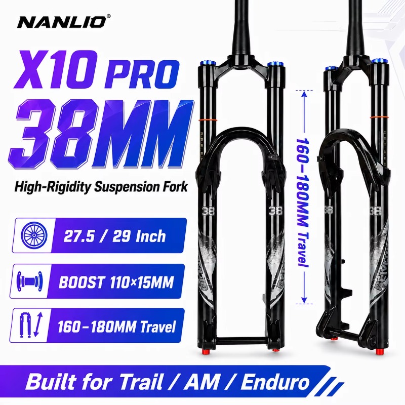 Mtb Fork Air - X10PRO 고강성 에어 포크 27.5/29인치 36/38mm