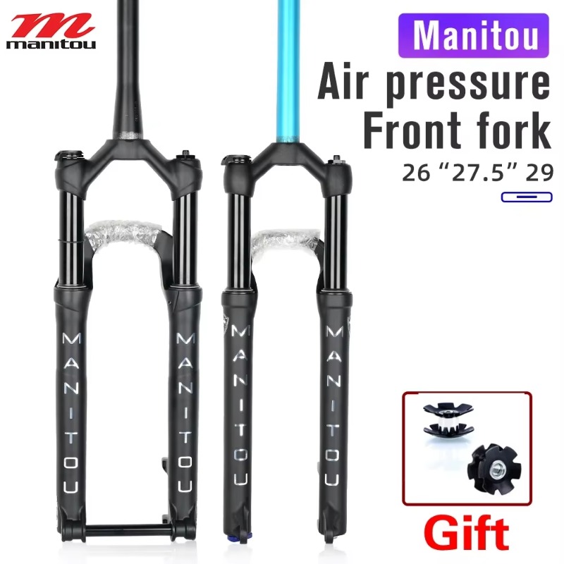 Mtb Fork Air - 마니투 마크호르 MTB 에어-오일 서스펜션 포크