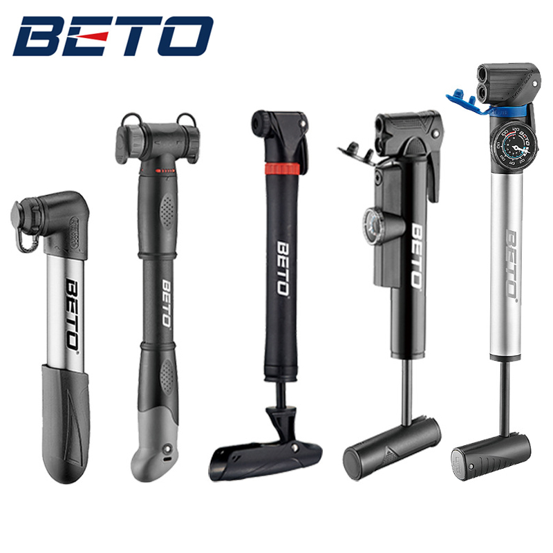 Mtb Fork Air - BETO 자전거 미니 핸드 펌프, AV/FV