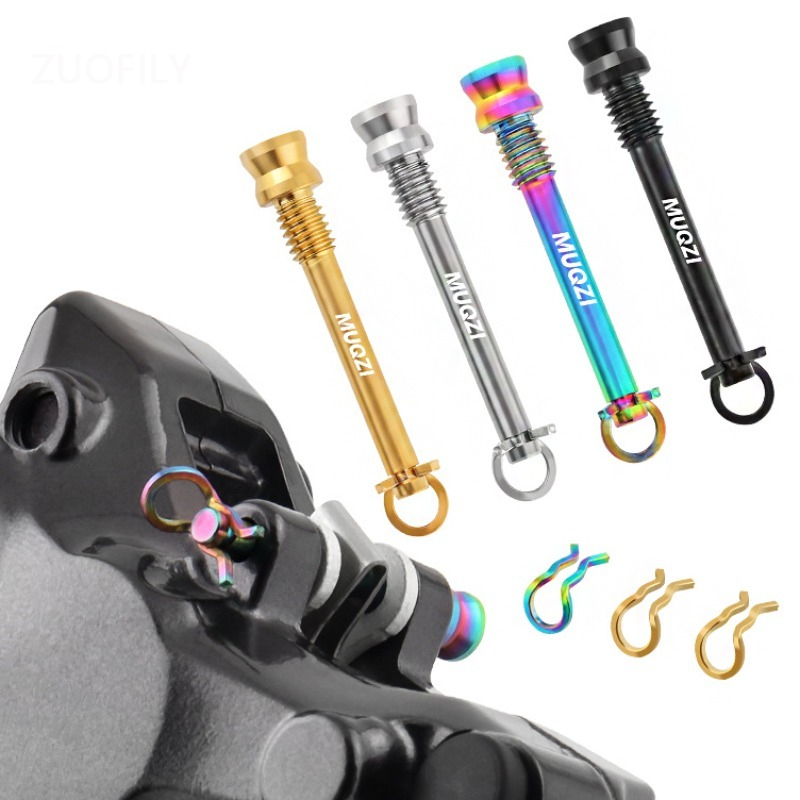 1/2pcs 티타늄 디스크 브레이크 캘리퍼 볼트 경량  - Mountain Biking Pads 리뷰 및 가격