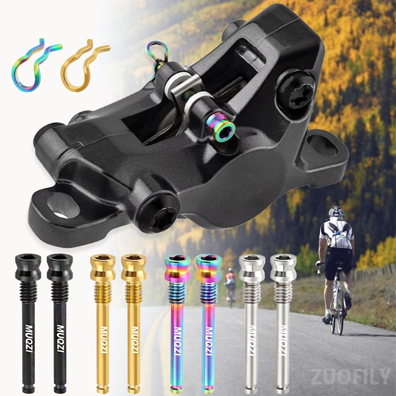 1/2pcs 티타늄 디스크 브레이크 캘리퍼 볼트 경량  - Mountain Biking Pads 리뷰 및 가격