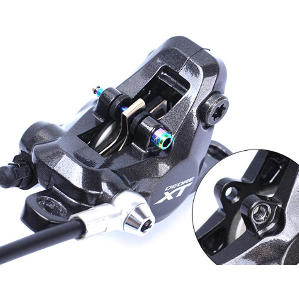 티타늄 MTB 자전거 유압 브레이크 볼트 고정 플러그  - Mountain Biking Pads 리뷰 및 가격