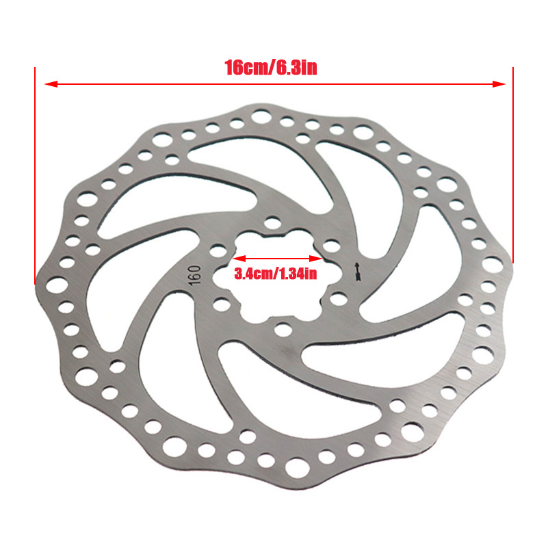 새로운 160MM 유압 브레이크 디스크 전기 스쿠터 스 - Mountain Biking Pads 리뷰 및 가격