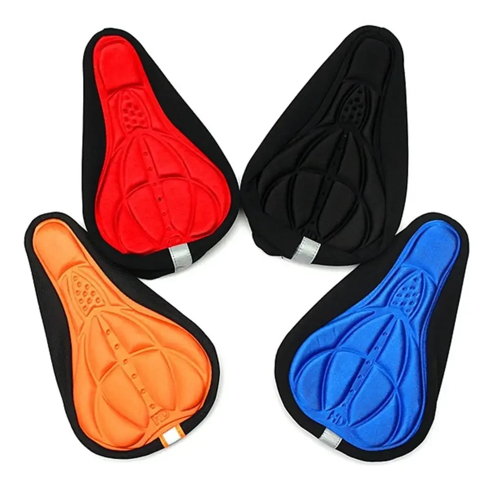 3D 두꺼운 자전거 시트 커버 부드러운 실리콘 스폰지  - Mountain Biking Pads 리뷰 및 가격