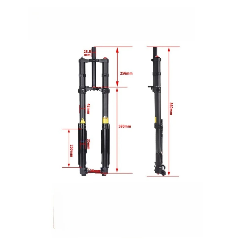 DNM USD C 산악자전거 프론트 포크 오일 스프링  - Mtb Fork Air 리뷰 및 가격