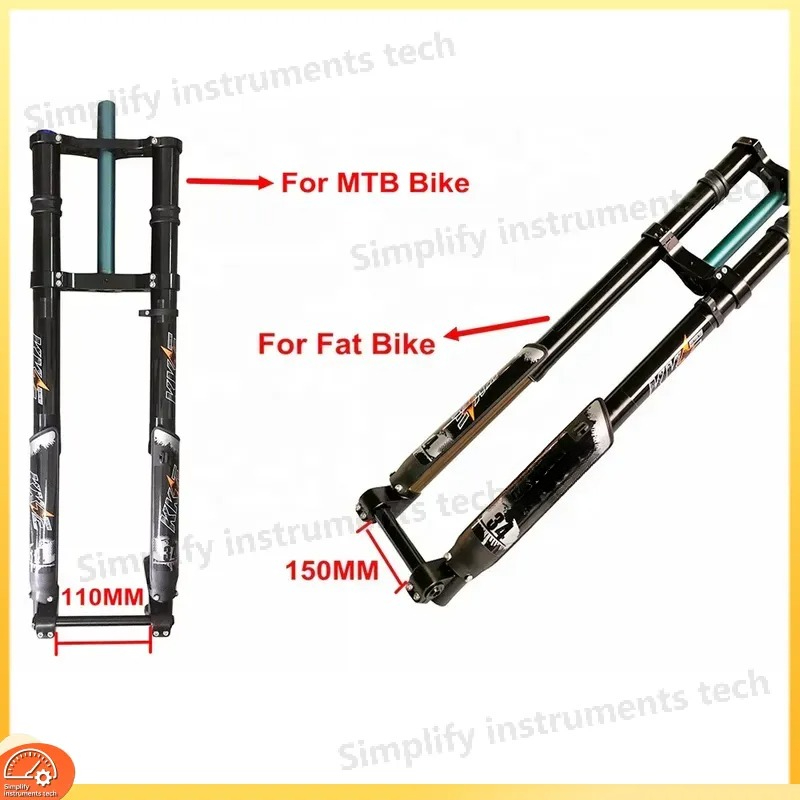 20x4인치 팻 타이어 자전거 프론트 포크 에어 서스펜 - Mtb Fork Air 리뷰 및 가격