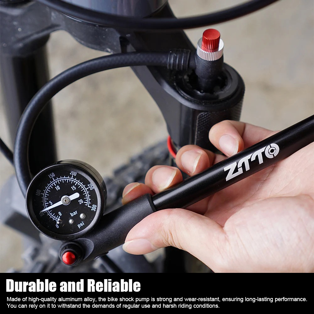 ZTTO 자전거 쇼크 펌프 게이지 포함 300PSI 고 - Shock Pump Suspension 리뷰 및 가격