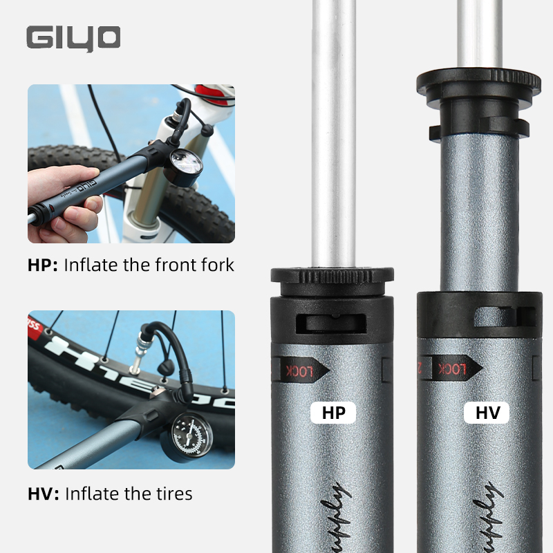 기요 GS-41P 300psi 자전거 충격 흡수 펌프  - Mtb Fork Air 리뷰 및 가격